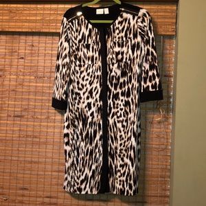 Animal print Chico’s dress